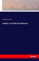 Studien zur Kritik der Moderne