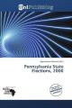 Pennsylvania State Elections, 2000