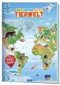Mein erster Atlas Tierwelt Stickerbuch