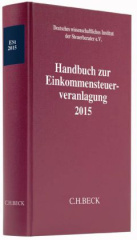 Handbuch zur Einkommensteuerveranlagung 2015 (ESt 2015)