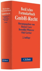 Beck'sches Formularbuch GmbH-Recht, m. CD-ROM