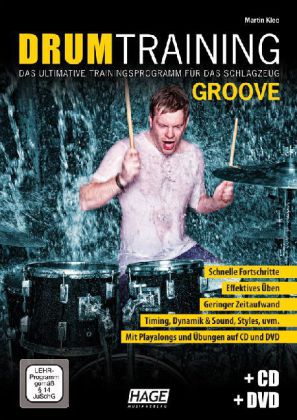 Drum Training Groove, m. Audio-CD + DVD