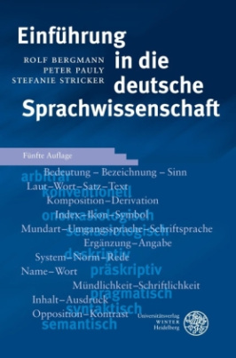 Einführung in die deutsche Sprachwissenschaft