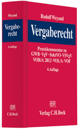 Vergaberecht (VgR), Kommentar