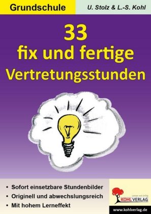 33 fix und fertige Vertretungsstunden, Grundschule