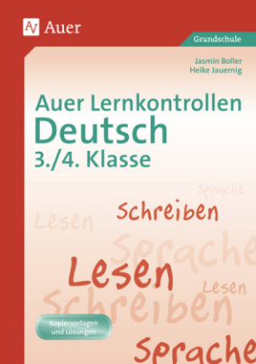 Auer Lernkontrollen Deutsch 3./4. Klasse