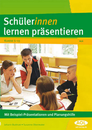 Schüler/innen lernen präsentieren