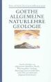 Schriften zur Allgemeinen Naturlehre, Geologie und Mineralogie