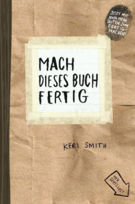 Mach dieses Buch fertig, Packpapier-Optik