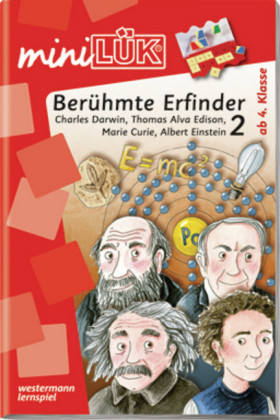 Berühmte Erfinder 2: Charles Darwin, Thomas Alva Edison, Marie Curie, Albert Einstein