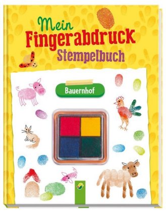 Mein Fingerabdruck-Stempelbuch Bauernhof