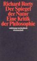 Der Spiegel der Natur, Eine Kritik der Philosophie