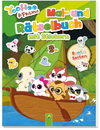 YooHoo & Friends: Mal- und Rätselbuch mit Stickern