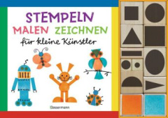 Stempeln, malen, zeichnen - Set