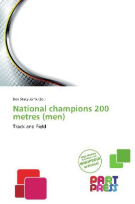 National champions 200 metres (men)
