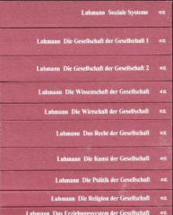 Theorie der Gesellschaft, 9 Bde. in 10 Teilbdn.