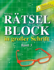 Moewig Rätsel-Block in großer Schrift. Bd.3