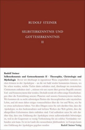 Selbsterkenntnis und Gotteserkenntnis. Bd.2