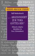 "... abgesondert zur Tora Gottes hin"