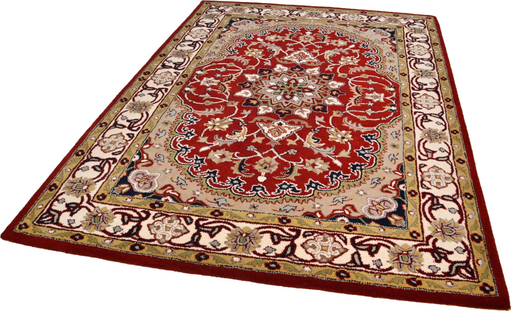 Theko Exklusiv Teppich Nain 300x400 Cm Hohe 12 Mm Wolle