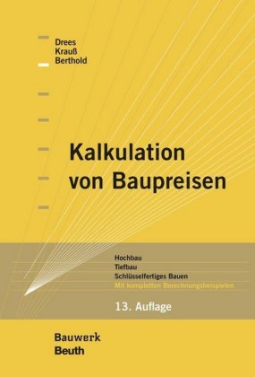 Kalkulation von Baupreisen