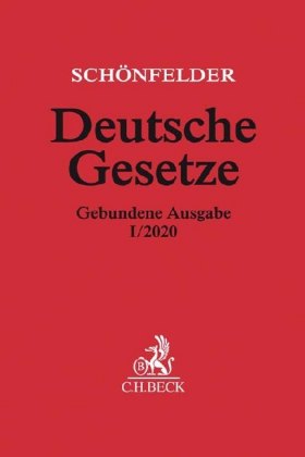 Deutsche Gesetze Gebundene Ausgabe I/2020