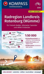 KOMPASS Fahrradkarte Radregion Landkreis Rotenburg (Wümme) 1:50.000, FK 3218