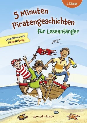 5 Minuten Piratengeschichten für Leseanfänger.