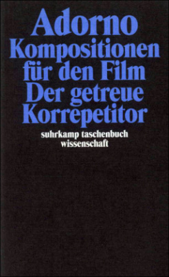 Kompositionen für den Film. Der getreue Korrepetitor