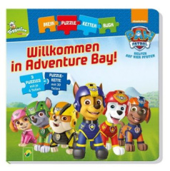 Mein Puzzlekettenbuch - Paw Patrol Willkommen in Adventure Bay!