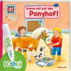 BOOKii - Was ist was Kindergarten - Komm mit auf den Ponyhof!