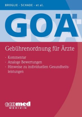 GOÄ (Gebührenordnung für Ärzte)