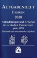 Aufgabenheft - Fahren 2018