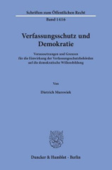 Verfassungsschutz und Demokratie.