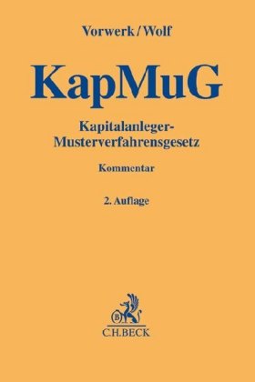 KapMuG - Kapitalanleger-Musterverfahrensgesetz, Kommentar