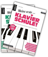 Meine erste Klavierschule / Meine zweite Klavierschule, 2 Bde.