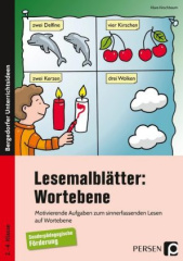 Lesemalblätter: Wortebene