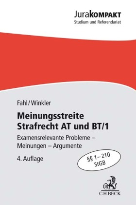 Meinungsstreite Strafrecht AT und BT/1