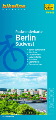 Radwanderkarte Berlin Südwest (RW-B03)