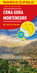 MARCO POLO Länderkarte Montenegro 1:250 000
