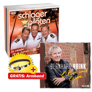 Bernhard Brink - lieben und leben + Die Schlagerpiloten - Lady Jamaika - Die schönsten Hits des Sommers + GRATIS Fanarmband