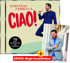 CIAO! + GRATIS Mega-Fanaufkleber (TA)