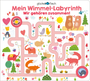 Glücksfisch: Mein Wimmel-Labyrinth: Wir gehören zusammen!