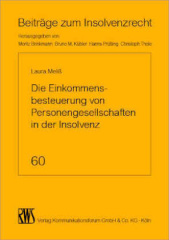 Die Einkommensbesteuerung von Personengesellschaften in der Insolvenz