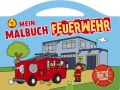 Mein Malbuch Feuerwehr mit vielen bunten Stickern