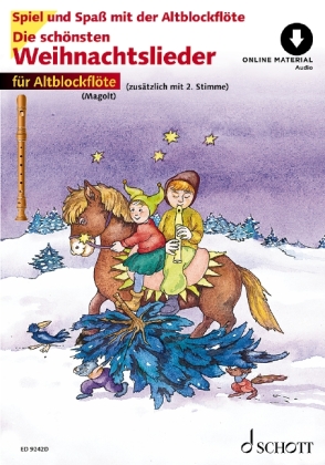 Die schönsten Weihnachtslieder, Für Altblockflöte