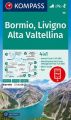 KOMPASS Wanderkarte 96 Bormio, Livigno, Alta Valtellina 1:50000