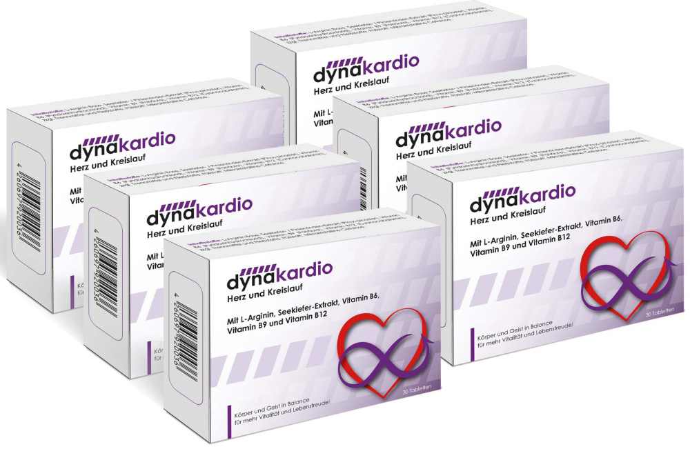 dynakardio (6 x 30 Tabletten) 