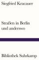 Straßen in Berlin und anderswo