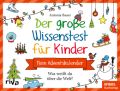 Der große Wissenstest für Kinder - Mein Adventskalender